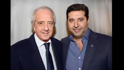 Historia repetida: Angelici y D’Onofrio se volvieron a cruzar en los micrófonos.