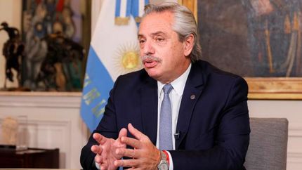 Alberto Fernández confirmó que tiene Coronavirus.