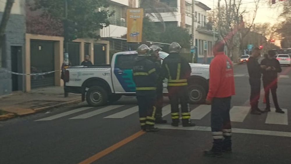 Fuerte operativo en el lugar.