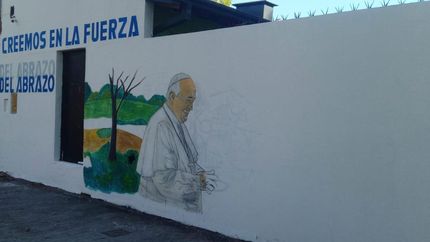 Diario La Unión | El mural está en proceso: una vez finalizado se hará la inauguración.