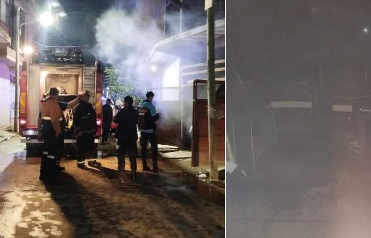 Los bomberos pudieron controlar la situación.