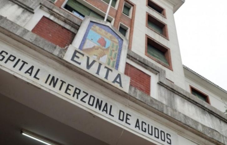 La víctima murió en el Hospital Evita.