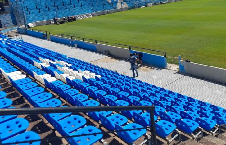El Cele tendrá las obras terminadas para el debut del sábado.