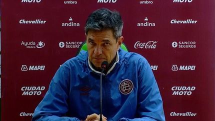 Mauricio Pellegrino dio su visión tras el 1 a 1 en el Clásico del Sur.