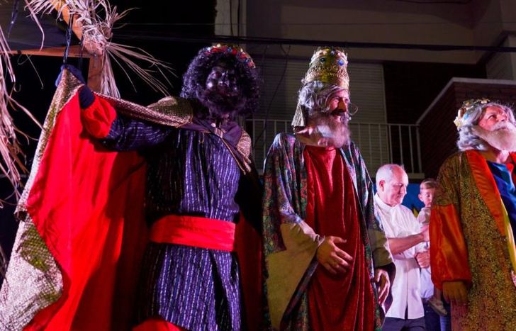 Melchor, Gaspar y Baltasar llegaron a Lomas.