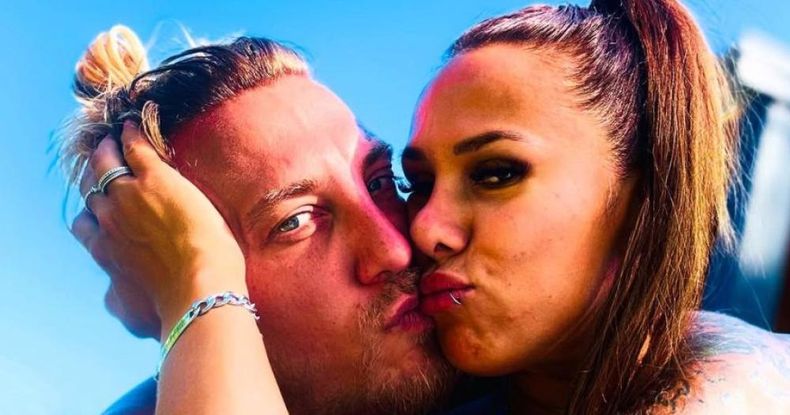 El Polaco y Barby Silenzi..
