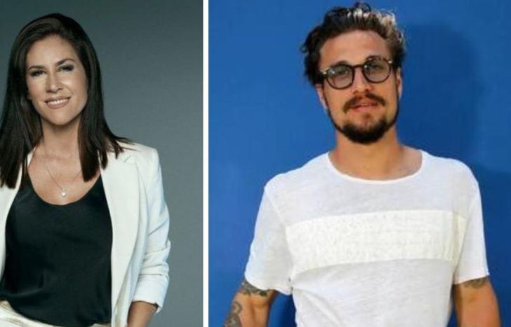 Daniela Ballester y Daniel Osvaldo, juntos.