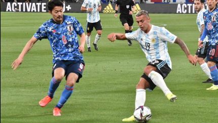 El jugador del Taladro fue titular en la Selección Argentina.