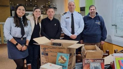 Los libros fueron para los internos de la Unidad 21 de Barracas.
