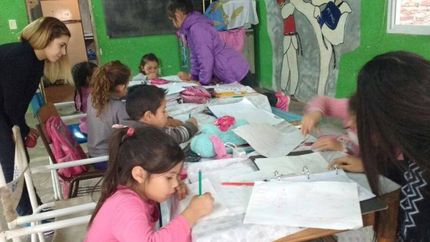 Para los nenes y nenas en el nivel primario.