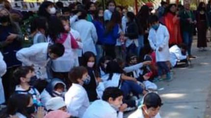 Los alumnos de la zona visitarán la Plaza Colón para exponer sobre Memoria, Verdad y Justicia.