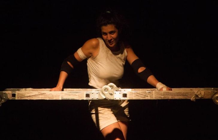 Solange Richardson Romeo, en escena.