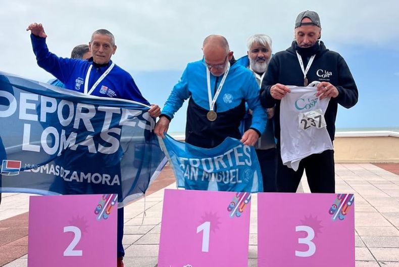 Lomas de Zamora finalizó segundo, con 38 doradas, 14 plateadas y 14 de bronce.