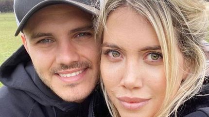 Icardi y Wanda.