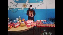 sufrieron un robo y decidieron revertir la situación con más labor solidaria.