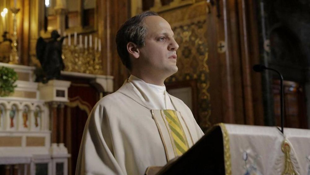 Rodrigo de la Serna interpretó al papa Francisco.