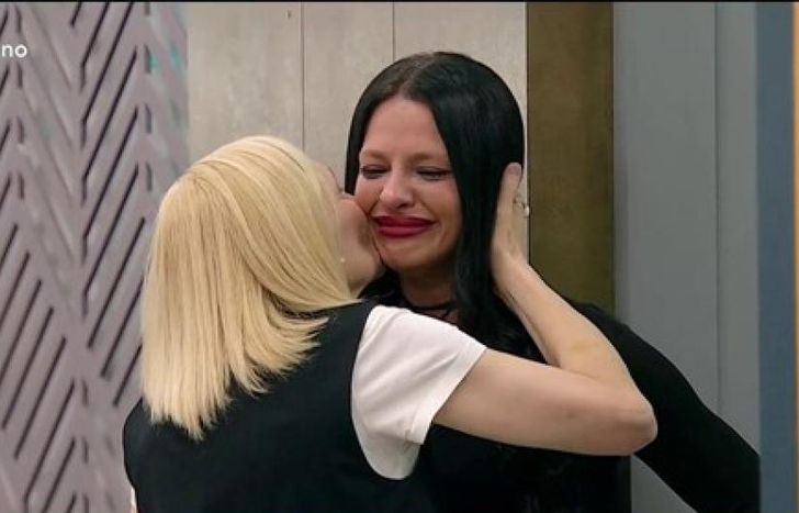 Chiara Mancuso y su mamá, en el Congelados de Gran Hermano.