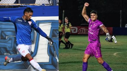 López y Libares, figuras en el arco.