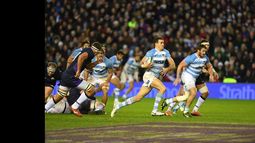 A pesar de la derrota, el seleccionado argentino de rugby mejoró el nivel de juego.