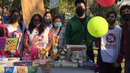 fundacion si agradecio por la exitosa colecta de juguetes