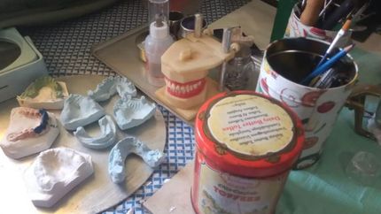 Parte de lo secuestrado en el allanamiento.