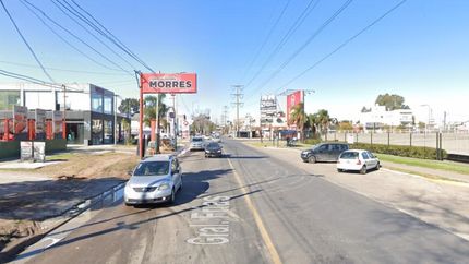 Fue frente al frigorífico Morres. Fue frente al frigorífico Morres.