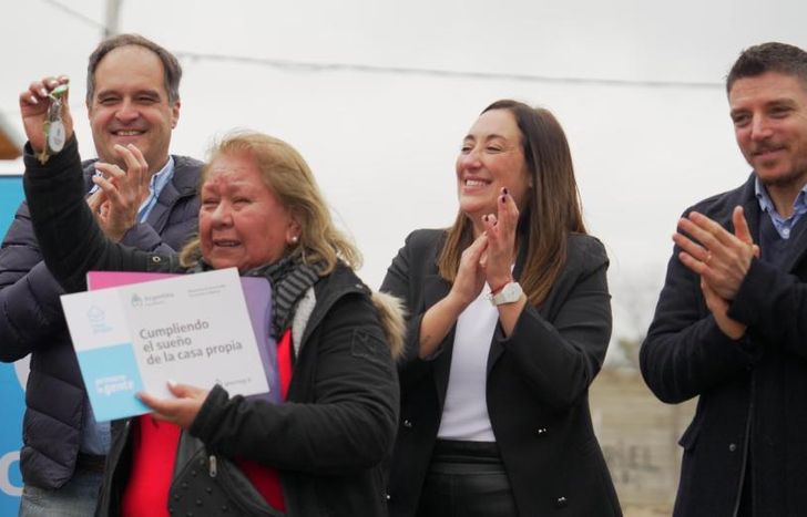 Primera etapa de entrega de viviendas en el barrio La Herradura, de Fiorito.
