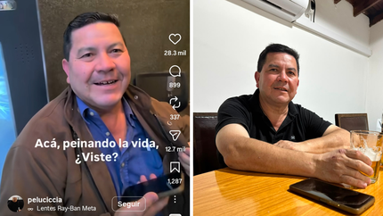 Amalio Román vive en Lomas, pero cayó en la broma que le hizo un influencer para las redes que se viralizó.&nbsp;