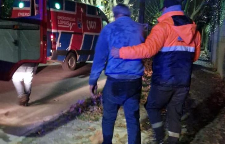 La persona presentaba síntomas de intoxicación.