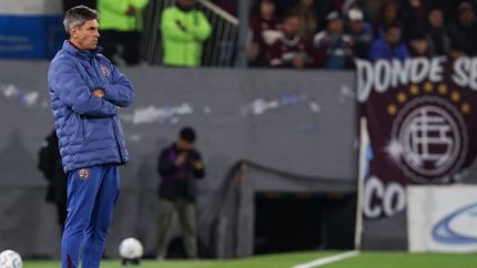 Pellegrino analizó la eliminación de Lanús.