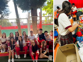 Los alumnos del Colegio Ejército de Los Andes de Lomas comprometidos y conectados con la solidaridad.&nbsp;