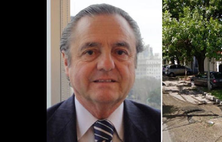 Hubo tiros con el vigilador del lugar.