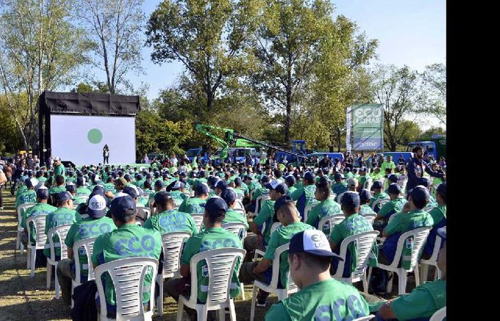 los ecoguardianes fueron protagonistas.