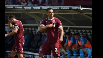 Sand lleva 115 goles y quedó a cinco de alcanzar al máximo goleador de la historia de Lanús.