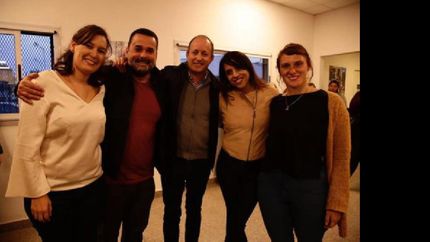 martin y donda recorrieron el hogar fatima catan