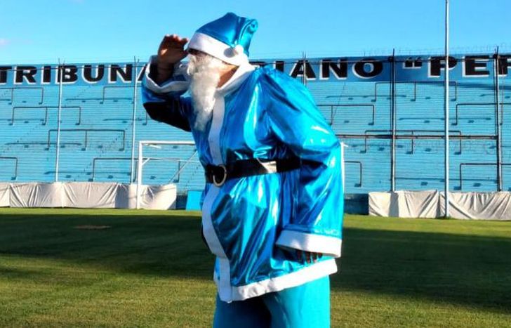 A la espera de los hinchas.