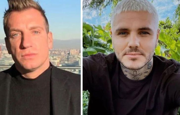 Maxi López contra Mauro Icardi.