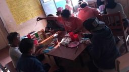 El objetivo del evento es que los vecinos interactúen y jueguen con los chicos.