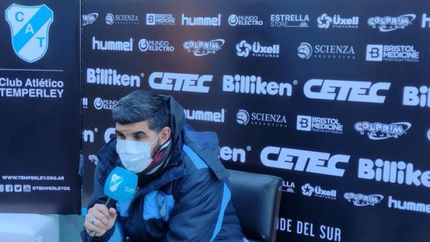 El entrenador del Gasolero habló en la previa de Riestra. El entrenador del Gasolero habló en la previa de Riestra.