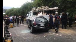 Lomas: múltiple choque en Camino Negro