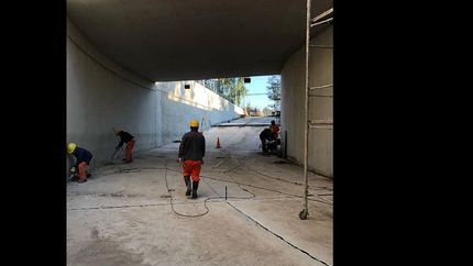 hoy se inaugura el paso bajo nivel de tristan suarez