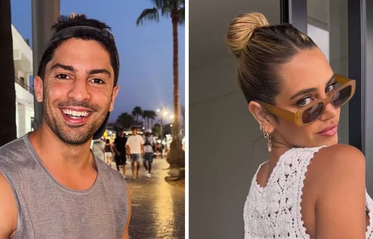 Gastón Edul y Sabrina Cortez, juntos.&nbsp;