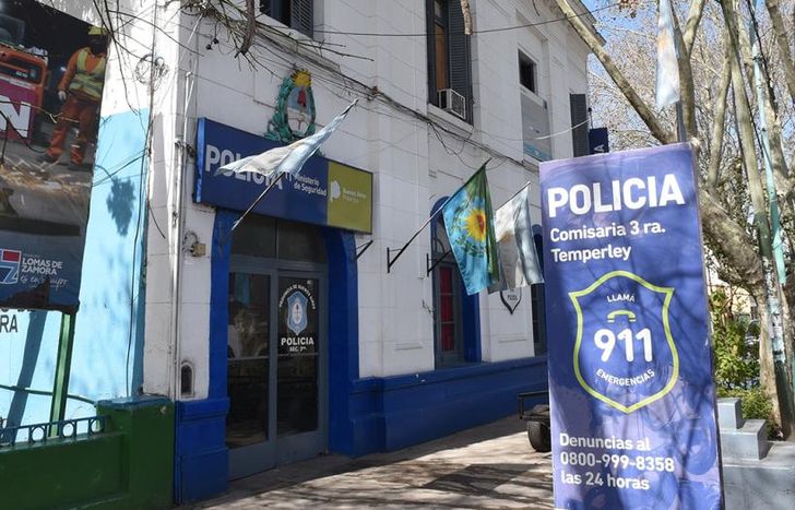 Los vecinos pueden contactarse de manera directo con la Comisaría de Temperley.