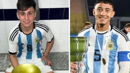 Rodríguez y González, los juveniles del Granate. Rodríguez y González, los juveniles del Granate.