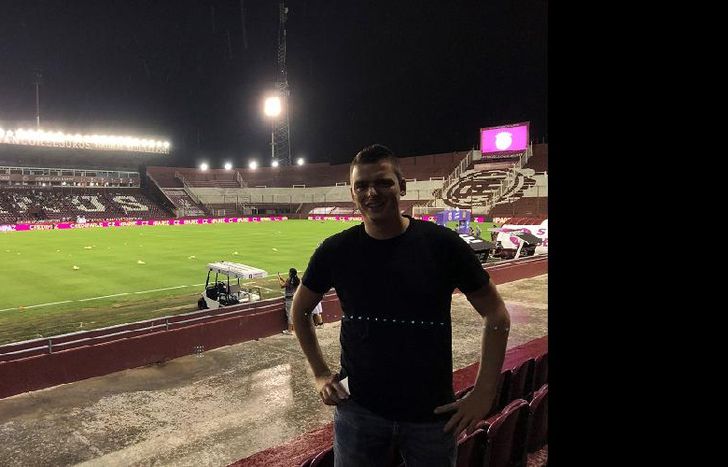 En Lanús presenciaron el triunfo 2 a 0 ante Rosario Central.