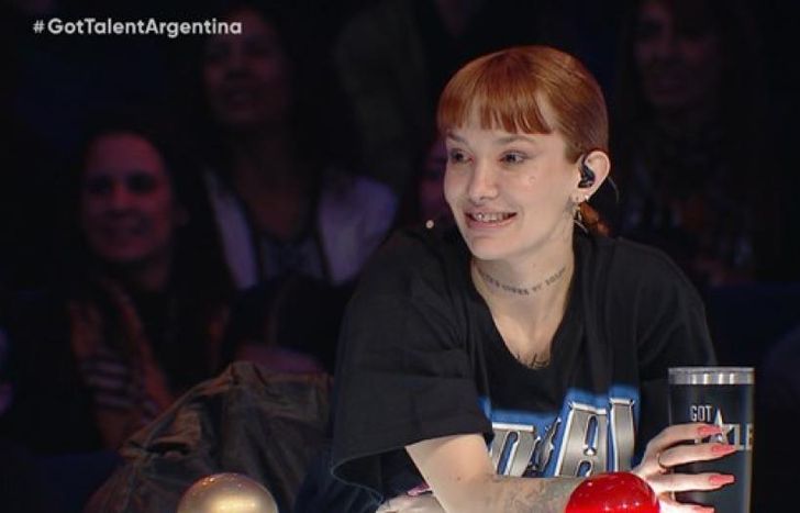 La Joaqui, igual a su mamá.