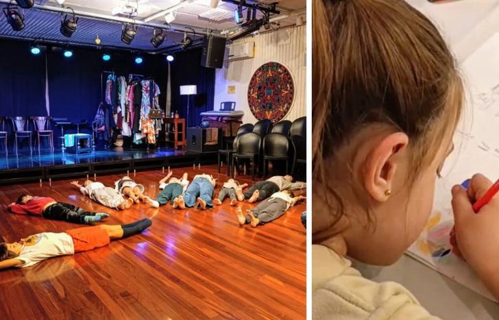 Van a poder ver cine, relajar con yoga y plasmar arte en la clase abierta de dibujo.