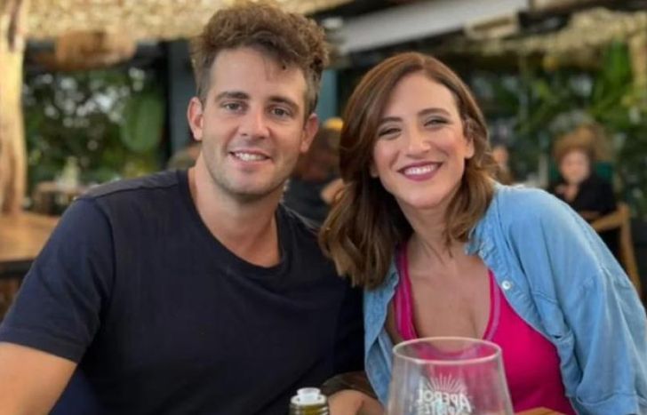 La periodista y el músico.