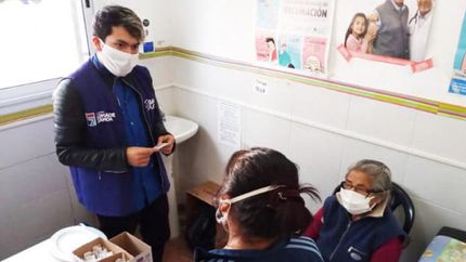 La campaña de vacunación llega a todos los barrios de Lomas.