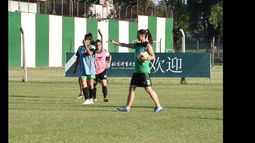 Banfield le dio la chance a las chicas de la Liga Municipal de sumarse al plantel.